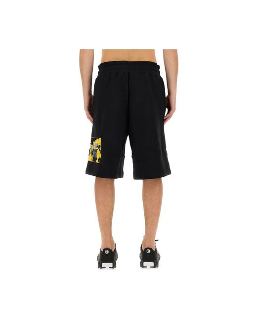 Versace Jeans Couture Black Casual Shorts for men