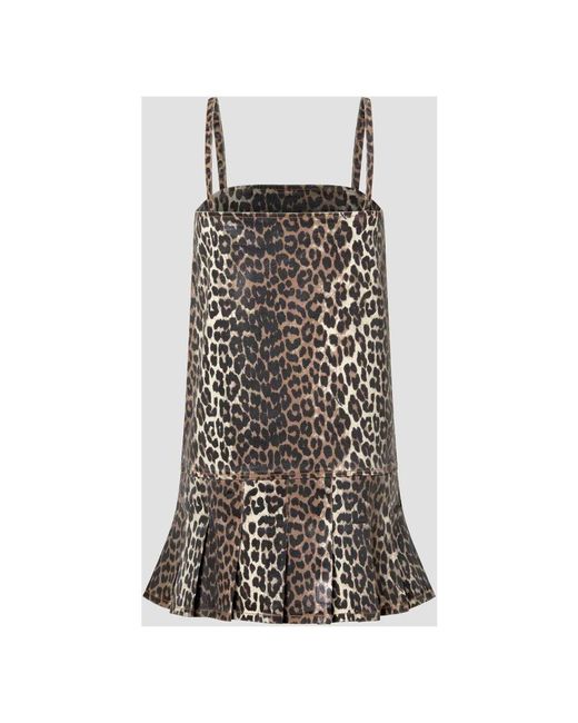 Short Dresses di Ganni in Brown
