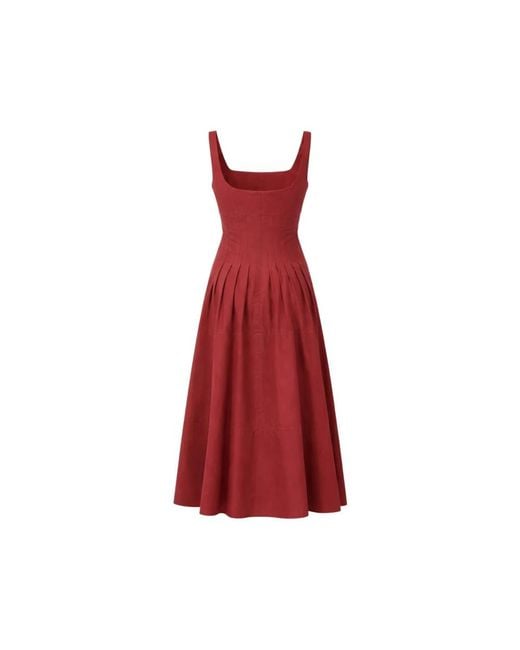 Max Mara Red Midi Dresses