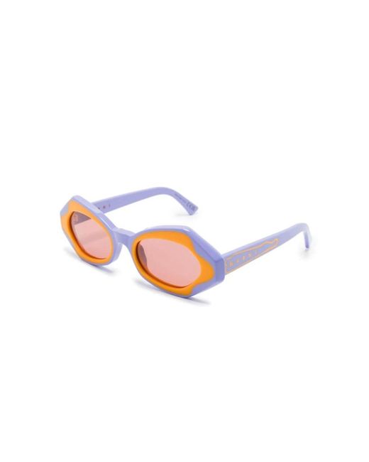 Marni White Sunglasses