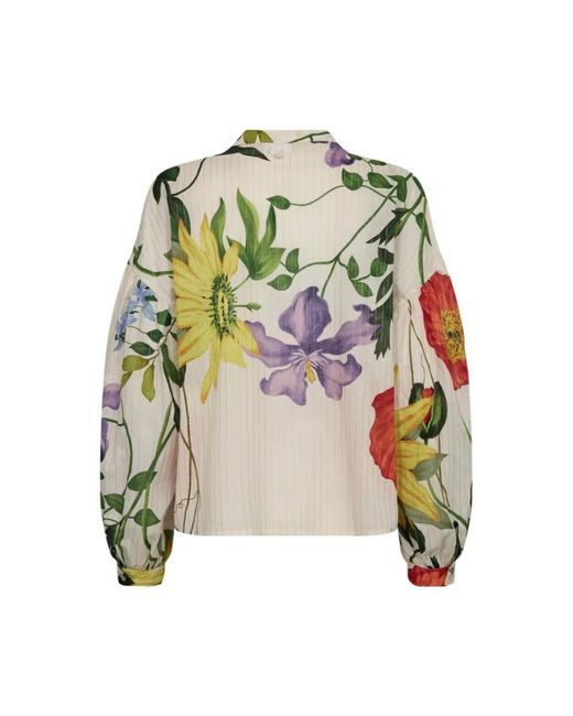 Shirts Numph de color Green