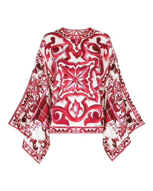 Dolce & Gabbana Red Blouses