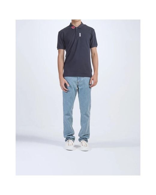 Moschino Blue Polo Shirts for men
