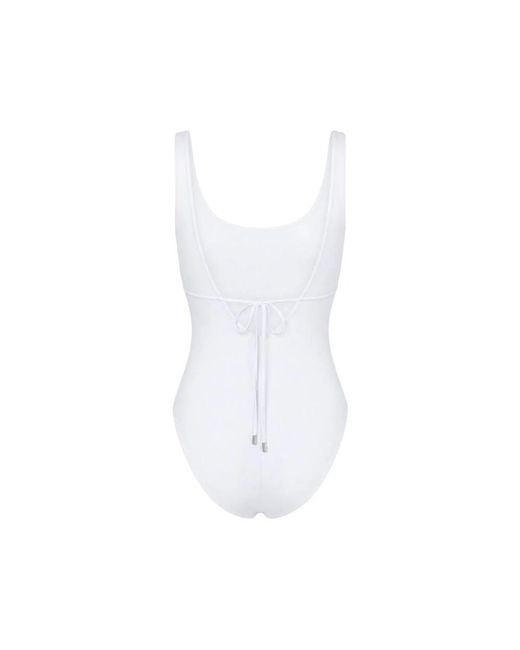 Max Mara Carisma One-Piece in het White