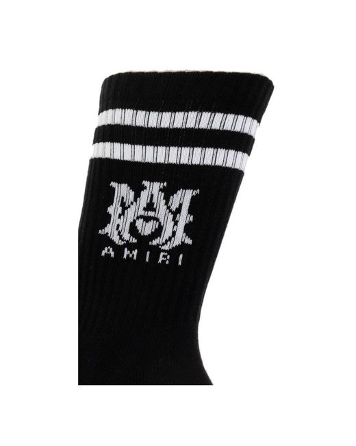 Socks Amiri de hombre de color Black
