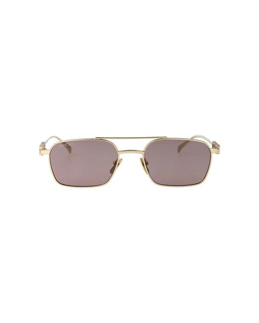 Gucci Yellow Sunglasses