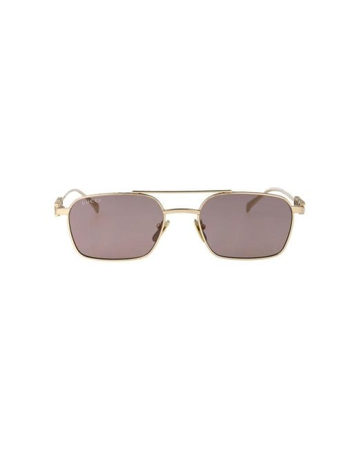 Gucci Yellow Sunglasses