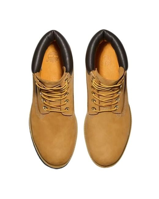 Timberland Brown Lace-Up Boots for men
