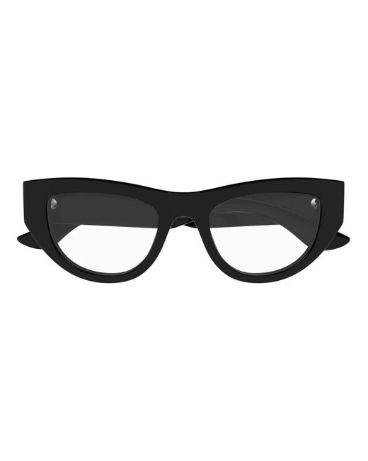 McQueen Black Cat-Eye Frame
