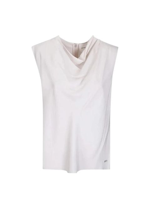 Calvin Klein White Blouses