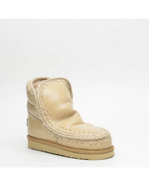 Mou Natural Winter Boots