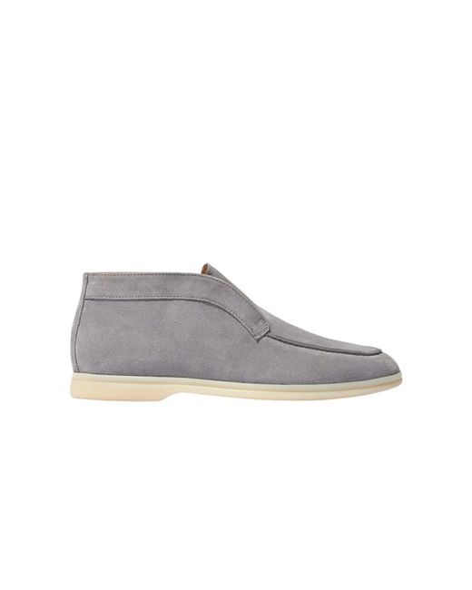 Scarosso Gray Ankle Boots for men