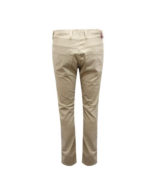 Fred Perry Gefärbte Hose 5 Taschen Modell 30502586 in Natural für Herren