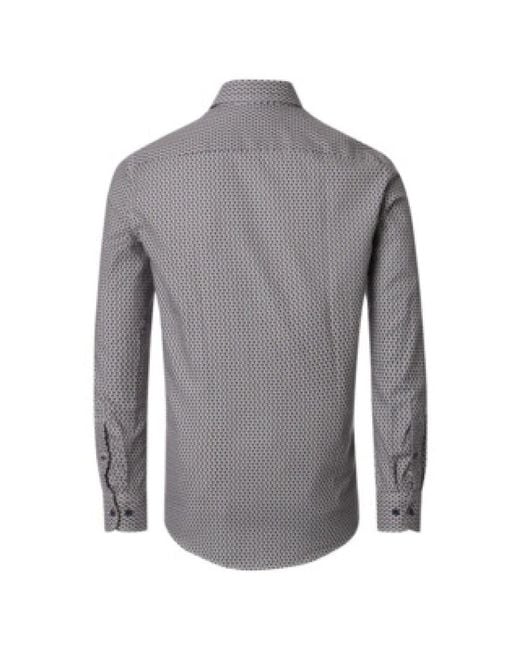 CASA MODA Herren Freizeithemd in Gray für Herren