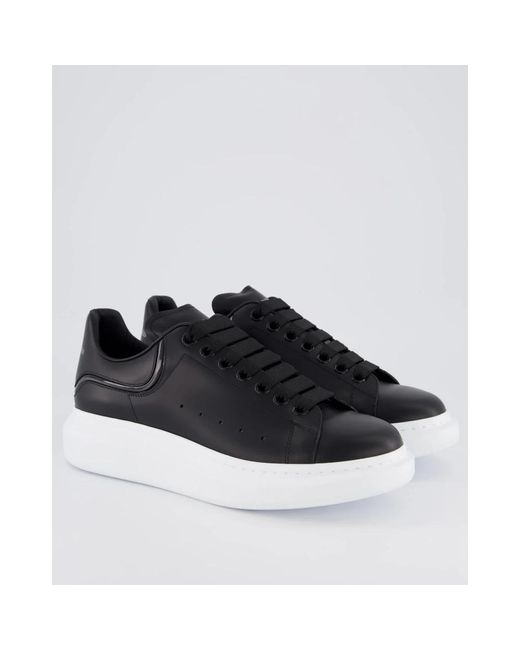 Alexander McQueen Schwarzer oversized sneaker in Black für Herren