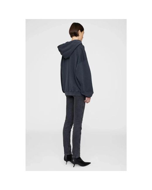 Anine Bing Blue Hoodies
