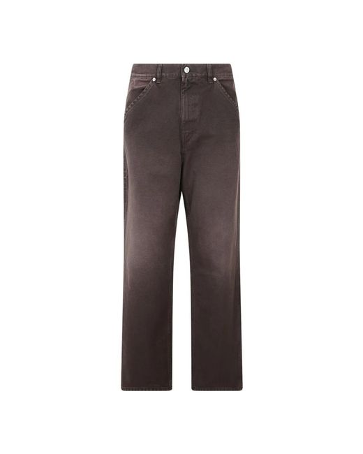 Marni Logo-Patch Pocket Jeans in het Gray voor heren