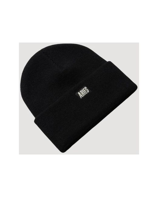 Aries Column A Beanie in het Black voor heren