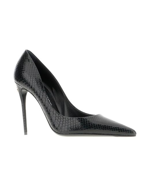 Dolce & Gabbana Black High Heel Schuhe