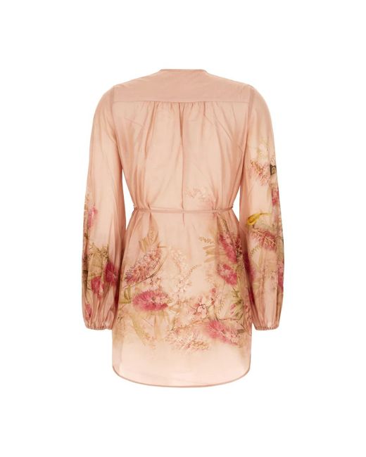 Zimmermann Pink Blouses