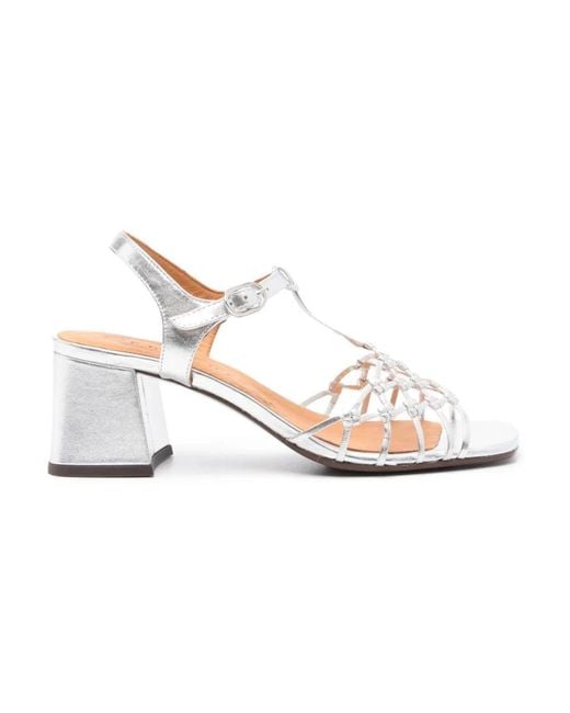 High heel sandals Chie Mihara de color White