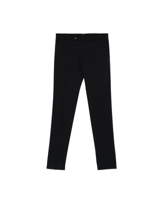 Incotex Slim-Fit Trousers in het Black voor heren