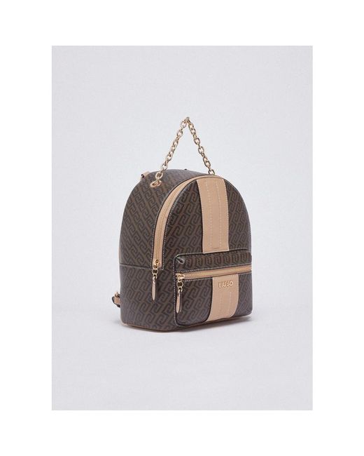 Liu Jo Brown Backpacks