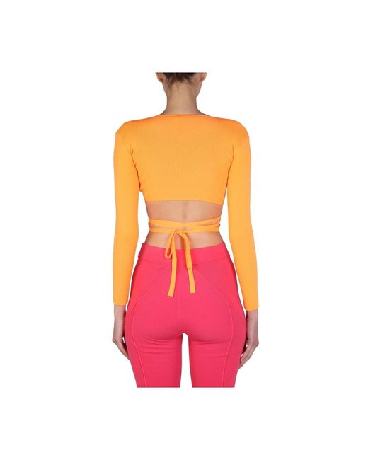 Long Sleeve Tops di MSGM in Pink