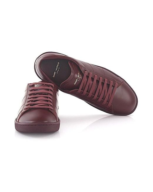 Saint Laurent Purple Sneakers for men