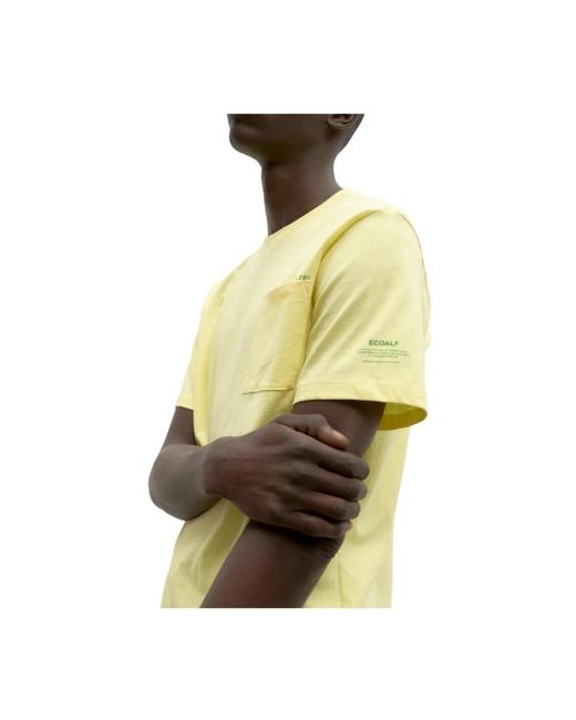 Ecoalf Yellow T-Shirts for men