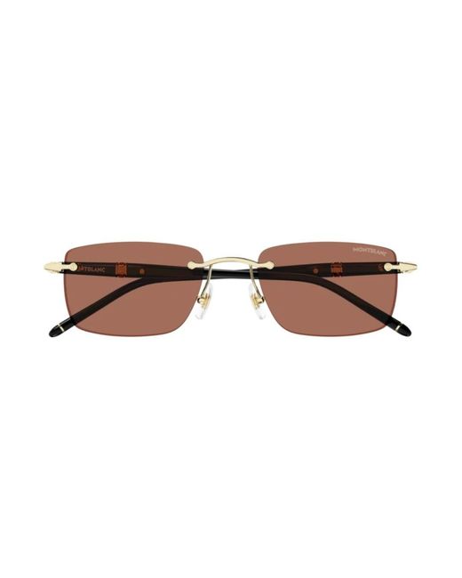 Montblanc Brown Sunglasses