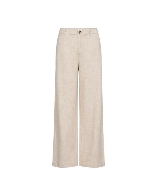 Part Two Natural Wide Trousers