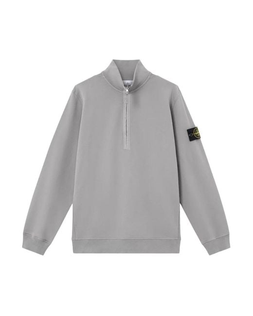 Stone Island Gray Sweatshirts for men
