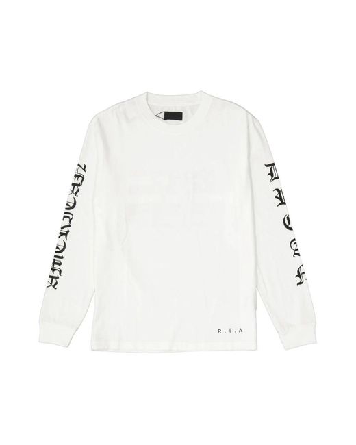 Sweatshirts RTA de hombre de color White