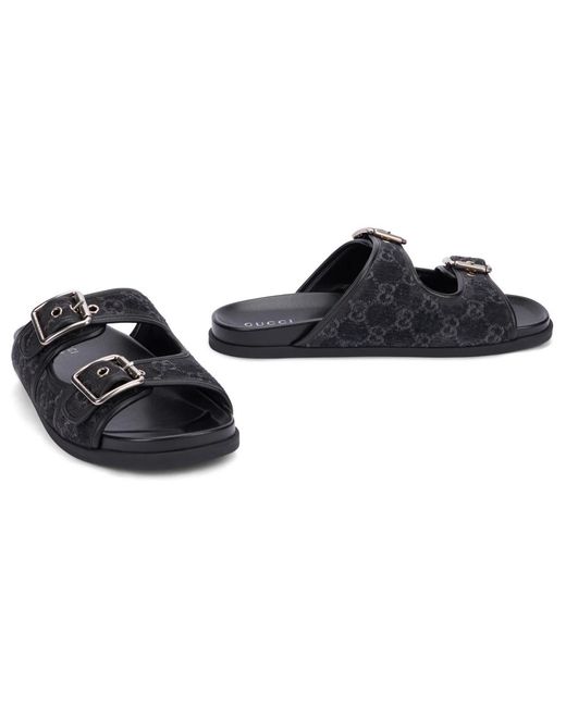Gucci Blue Sliders for men