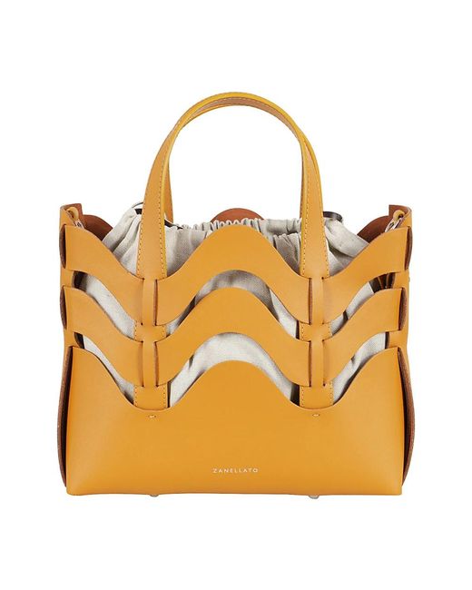 Bags > tote bags Zanellato en coloris Metallic