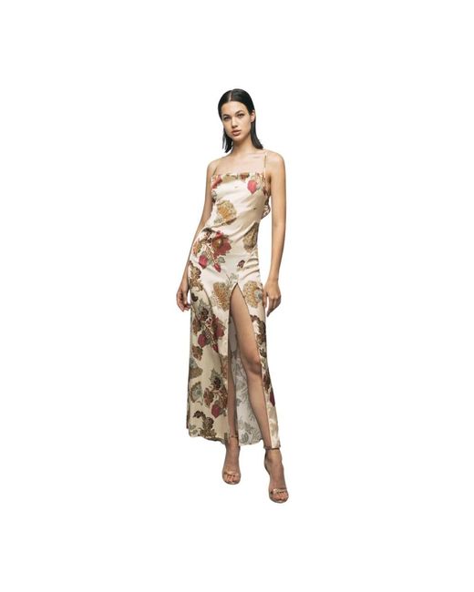 Gaelle Paris Metallic Maxi Dresses