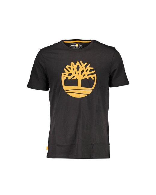 Timberland T-Shirts in het Black voor heren