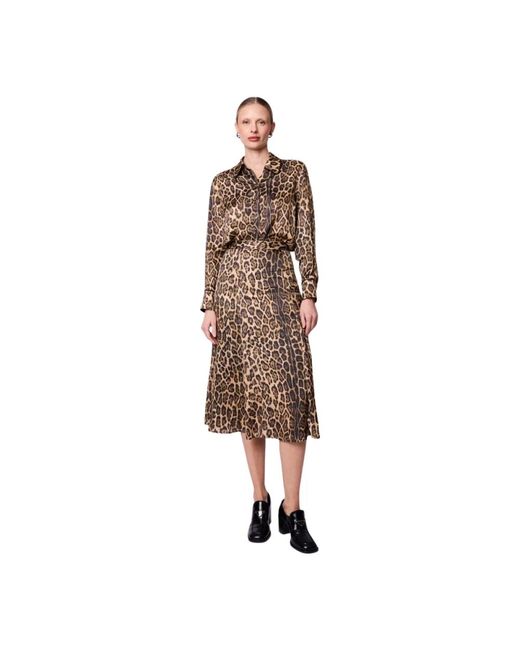 Midi Dresses di Berenice in Brown