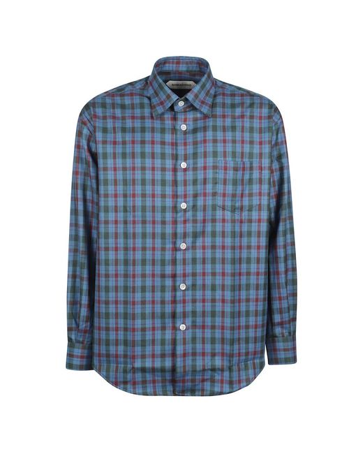 NAMACHEKO Overhemden ,Veelkleurig ,Colt Shirt in het Blue voor heren