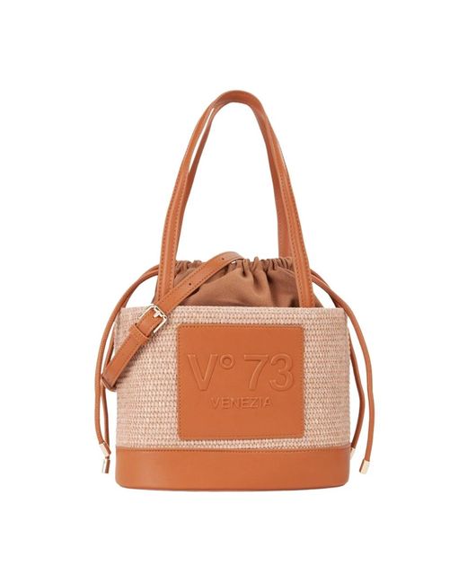 Bucket Bags di V73 in Brown
