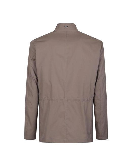 Herno Jassen ,Katoen Cotton Down Jacket in het Brown voor heren
