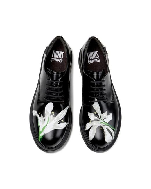 Camper Black Laced Shoes