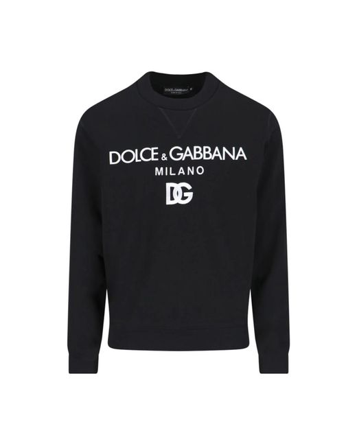 Knitwear > round-neck knitwear Dolce & Gabbana pour homme en coloris Black