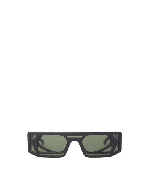 Kuboraum Green Sunglasses for men