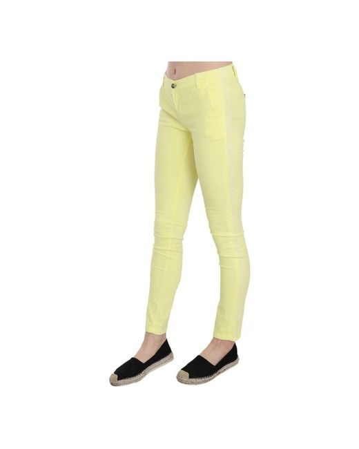 Pinko Yellow Skinny Fit Jeans