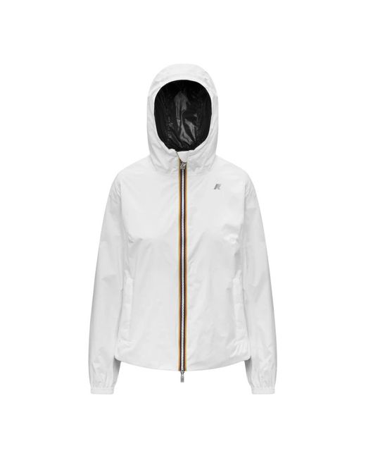 Light Jackets K-Way de color White