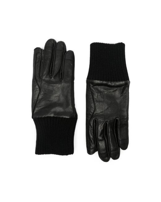 Gloves di Rick Owens in Black da Uomo