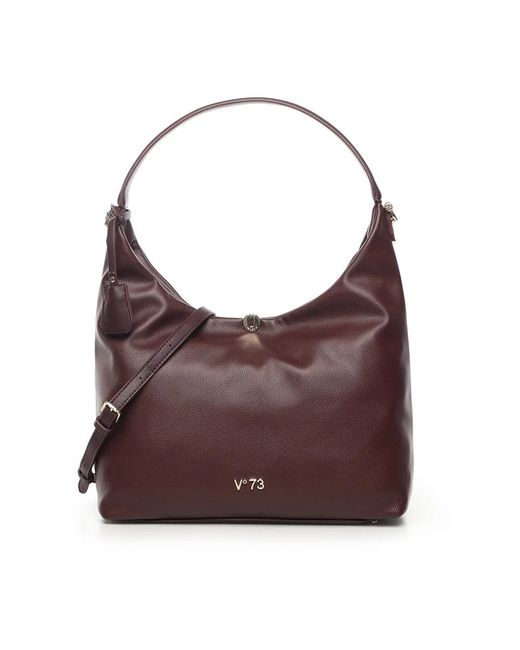 V73 Synthetische Tas Bordeaux Stijl in het Purple
