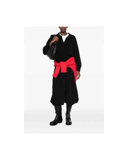 Soft Goat Black Cashmere Knitwear